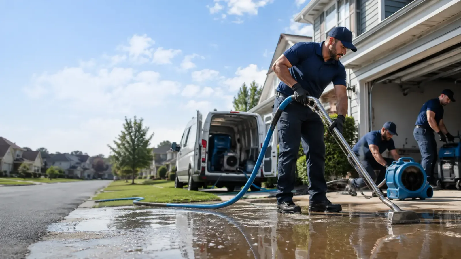 Flood Damage Restoration in Castle, OK